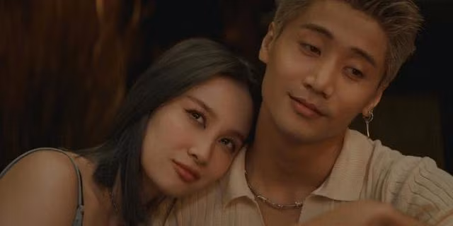 Diễn viên Jun Vũ và Tôn Kinh Lâm trong phim