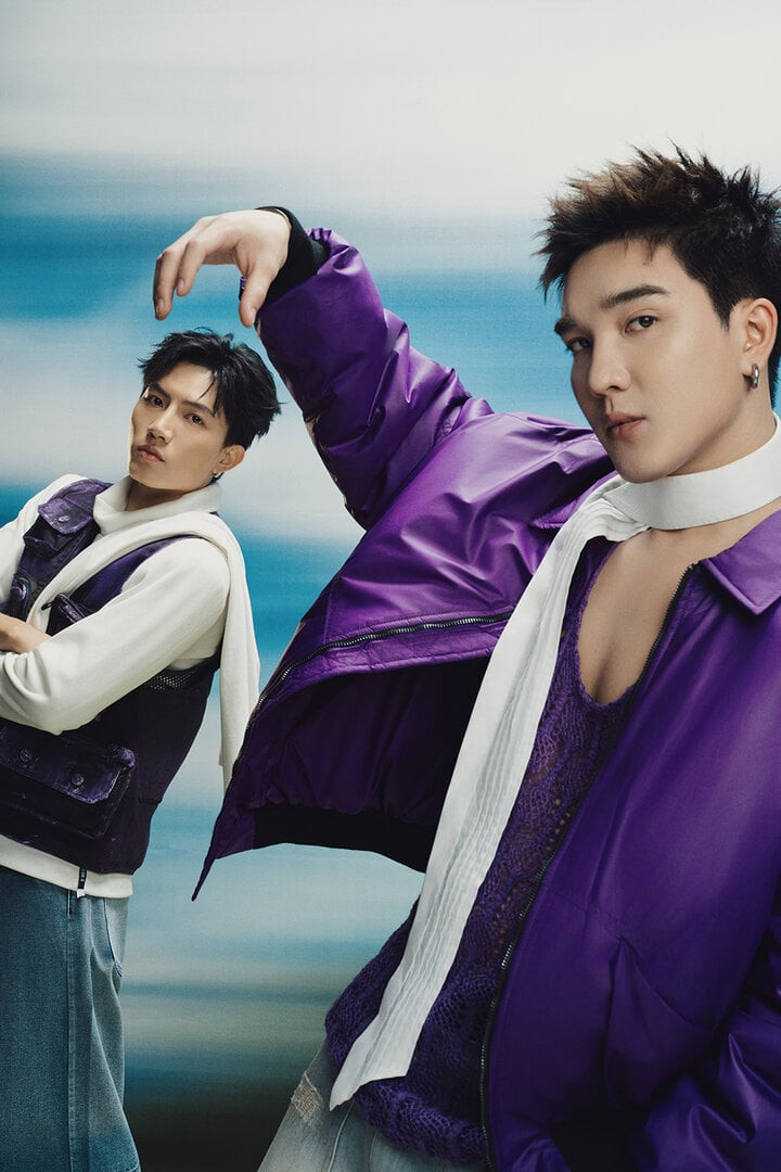 Anh Tú cùng rapper OgeNus.