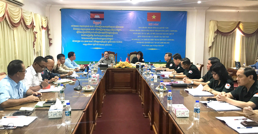 Quang cảnh buổi hội đàm. Ảnh: Đoàn Bình Quang cảnh buổi hội đàm. Ảnh: Đoàn Bình