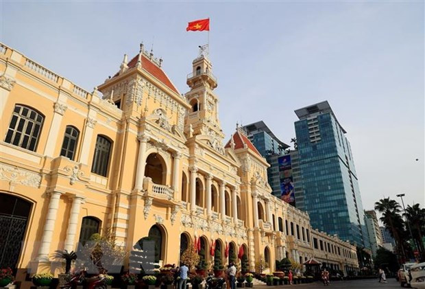 Trụ sở HĐND, UBND Thành phố Hồ Chí Minh được Bộ Văn hóa Thể thao và Du lịch công nhận là di tích kiến trúc nghệ thuật cấp quốc gia vào năm 2020. Ảnh: Hồng Đạt/TTXVN Trụ sở HĐND, UBND Thành phố Hồ Chí Minh được Bộ Văn hóa Thể thao và Du lịch công nhận là di tích kiến trúc nghệ thuật cấp quốc gia vào năm 2020. Ảnh: Hồng Đạt/TTXVN