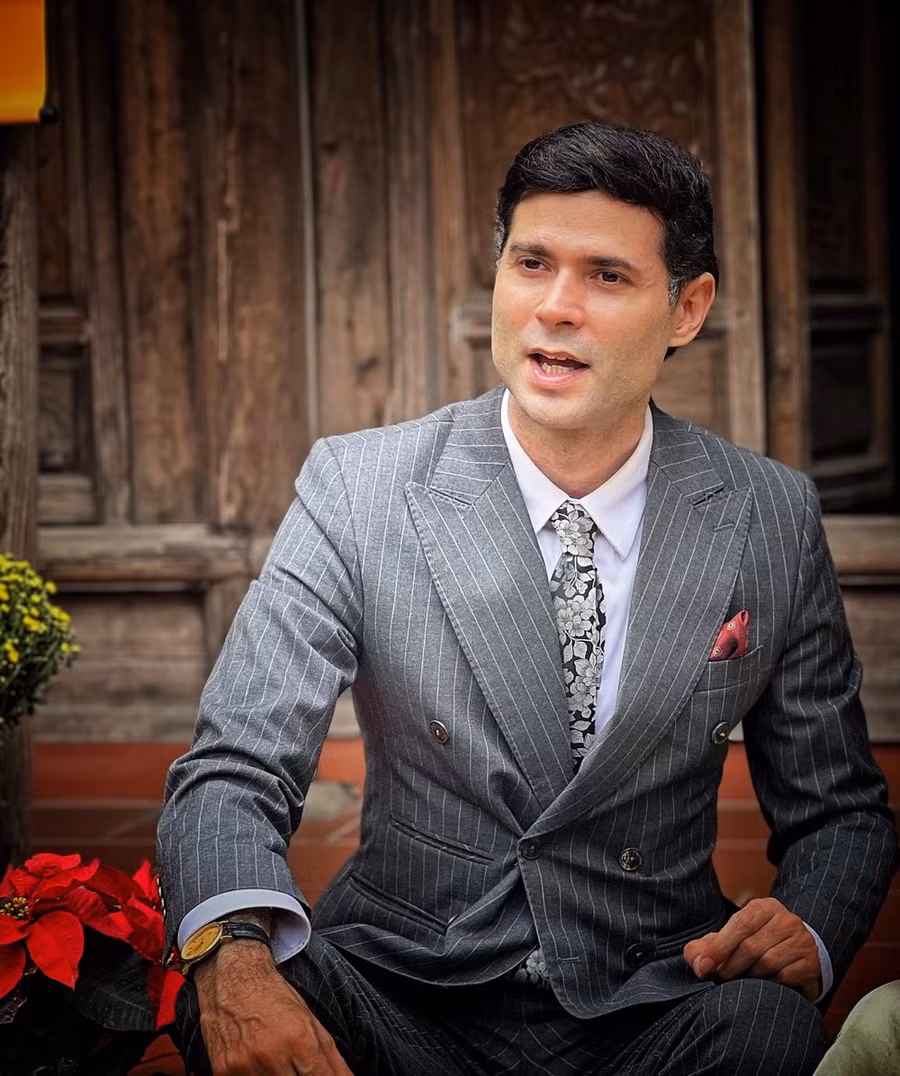 Charlie mong muốn sau mỗi chuyến đi có thể lan tỏa được những thông điệp đẹp về du lịch Việt. (Ảnh: Mai Mai/Vietnam+)