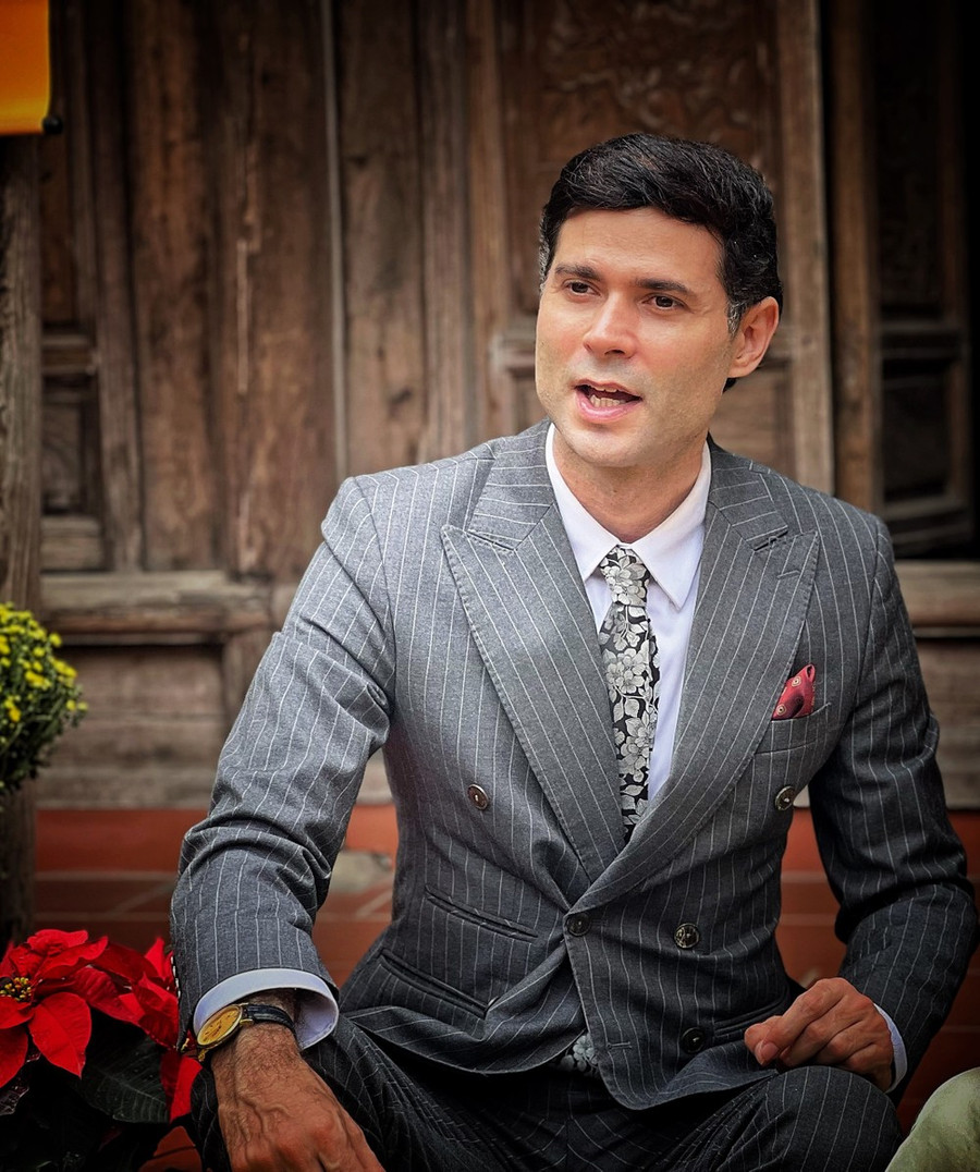 Charlie mong muốn sau mỗi chuyến đi có thể lan tỏa được những thông điệp đẹp về du lịch Việt. (Ảnh: Mai Mai/Vietnam+) Charlie mong muốn sau mỗi chuyến đi có thể lan tỏa được những thông điệp đẹp về du lịch Việt. (Ảnh: Mai Mai/Vietnam+)