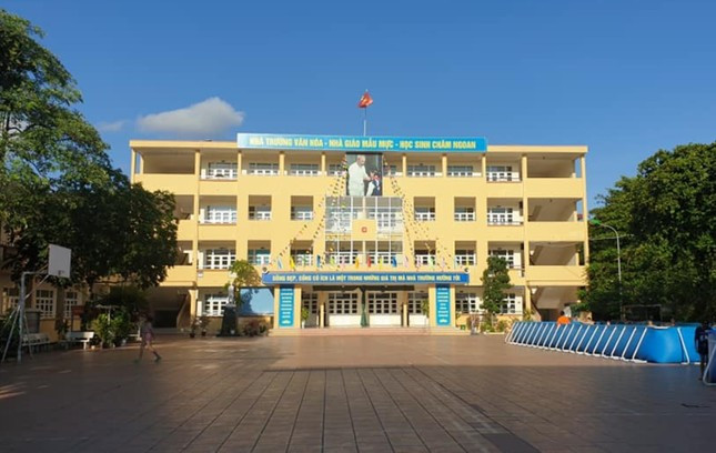Trường THCS Nguyễn Văn Thuộc, phường Hà Lầm, thành phố Hạ Long, nơi xảy ra sự việc. Trường THCS Nguyễn Văn Thuộc, phường Hà Lầm, thành phố Hạ Long, nơi xảy ra sự việc.