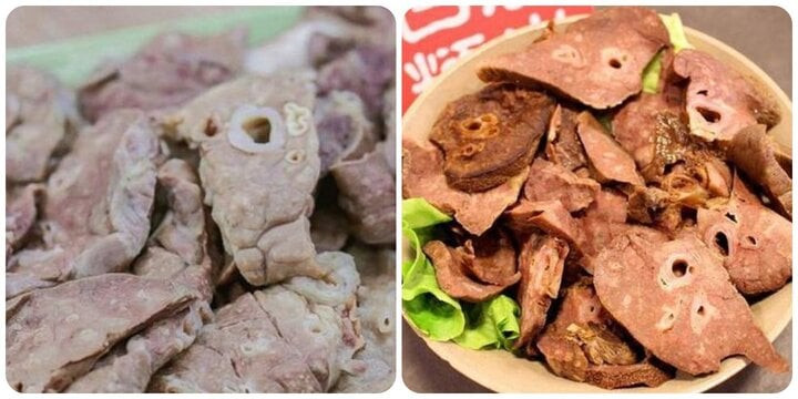 Phổi lợn là bộ phận không nên ăn nhiều. Phổi lợn là bộ phận không nên ăn nhiều.