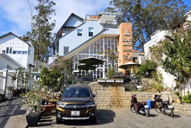 Biệt thự số 25 Đinh Tiên Hoàng đang kinh doanh khách sạn.