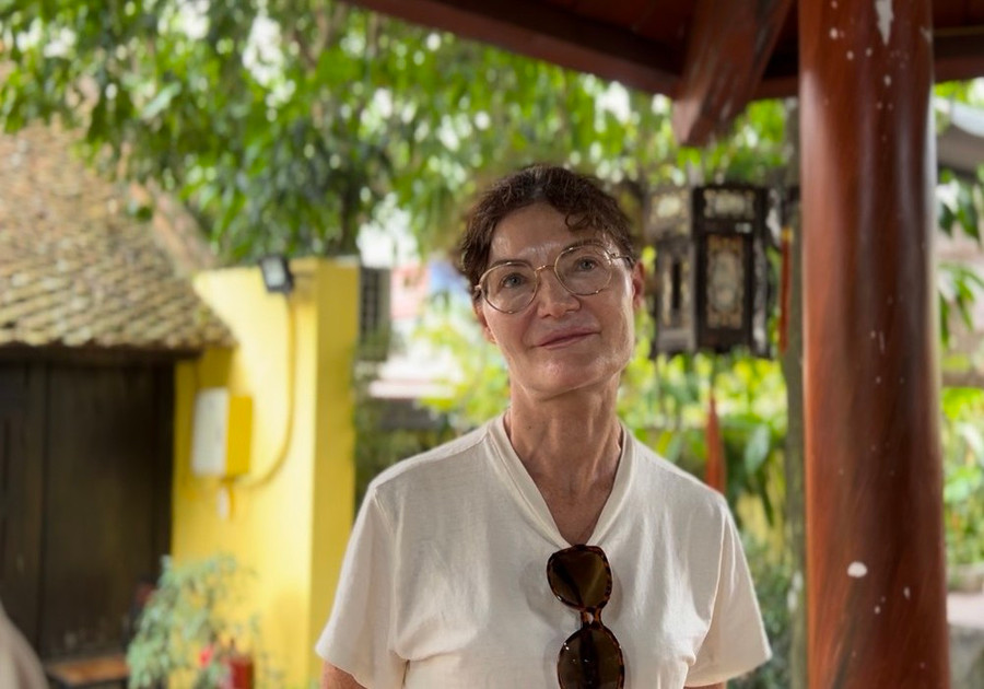 Bà Vandamme Christine cho biết nhất định sẽ trở lại Việt Nam. (Ảnh: Mai Mai/Vietnam+) Bà Vandamme Christine cho biết nhất định sẽ trở lại Việt Nam. (Ảnh: Mai Mai/Vietnam+)