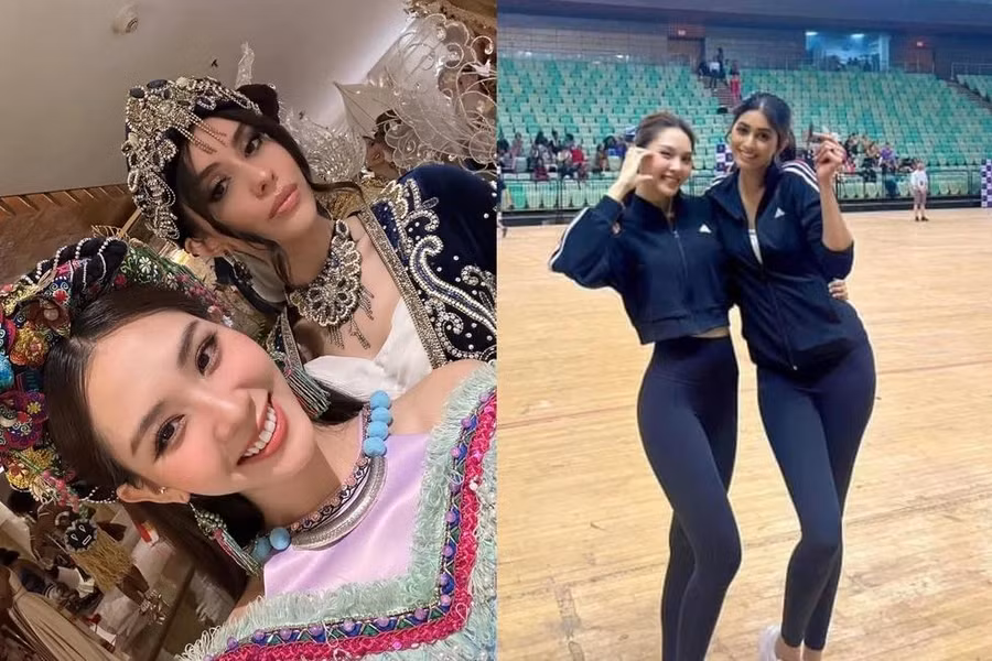 Tiếng Anh tốt là một lợi thế, giúp Mai Phương nhanh chóng nhập cuộc tại Hoa hậu Thế giới lần thứ 71