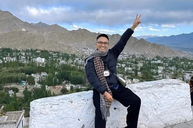 Nguyễn Đức Huy đến thăm Ladakh, Ấn Độ