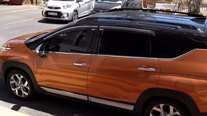 Chiếc xe các đối tượng sử dụng vận chuyển trái phép ma tuý. Ảnh: CALĐ. Chiếc xe các đối tượng sử dụng vận chuyển trái phép ma tuý. Ảnh: CALĐ.