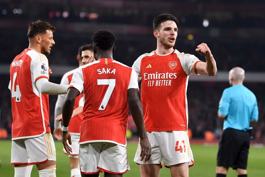 Arsenal giành chiến thắng tưng bừng trước Newcastle United. (Nguồn: Getty Images)