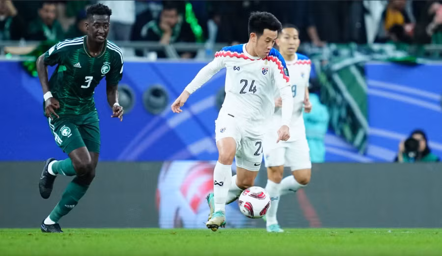 Đội tuyển Thái Lan chơi ấn tượng tại Asian Cup 2023