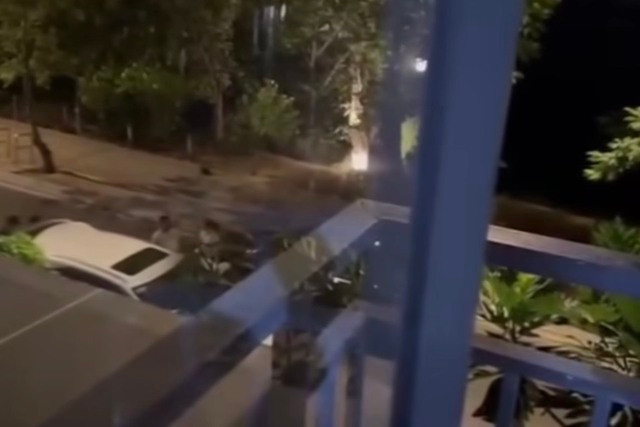 Hình ảnh lan truyền trên mạng xã hội.