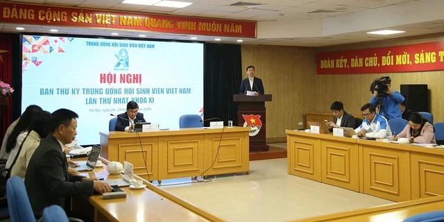 Anh Nguyễn Minh Triết phát biểu tại hội nghị Anh Nguyễn Minh Triết phát biểu tại hội nghị
