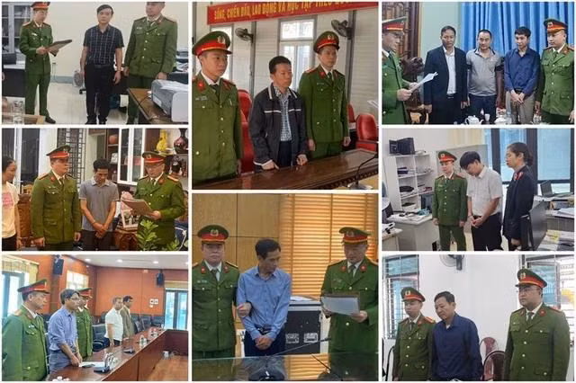 Công an tỉnh Sơn La tống đạt các lệnh tố tụng đối với các bị can