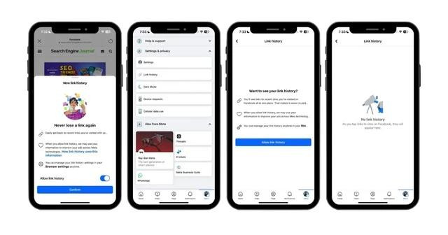 Lịch sử liên kết là phương thức mới giúp Facebook tiếp tục theo dõi người dùng
