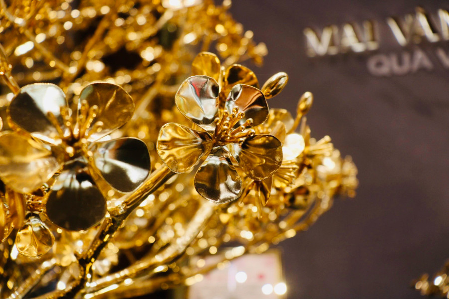 Cánh hoa được thiết kế tỉ mì