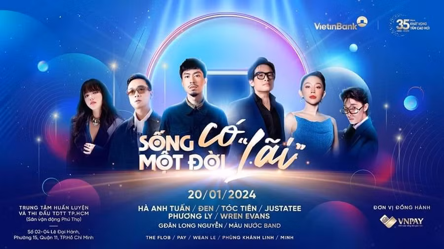 Concert sẽ được tổ chức vào ngày 20/1/2024 tại Trung tâm huấn luyện và thi đấu Thể dục thể thao Thành phố Hồ Chí Minh. Ảnh: Vietnam+