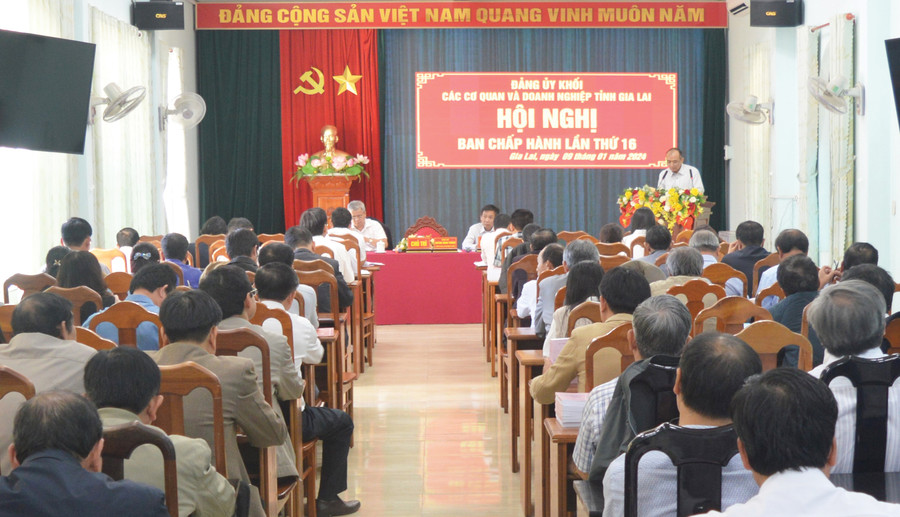 Quang cảnh hội nghị. Ảnh: P.D Quang cảnh hội nghị. Ảnh: P.D