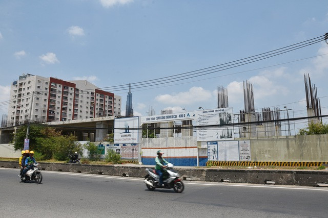 Một dự án căn hộ tại TP HCM. Ảnh: Tấn Thạnh