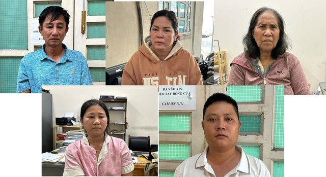 5 đối tượng đã bị bắt giữ, khởi tố 5 đối tượng đã bị bắt giữ, khởi tố