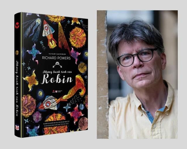 Tiểu thuyết Những hành tinh của Robin từ nhà văn Richard Powers. Ảnh: NXB và The New York Times Tiểu thuyết Những hành tinh của Robin từ nhà văn Richard Powers. Ảnh: NXB và The New York Times