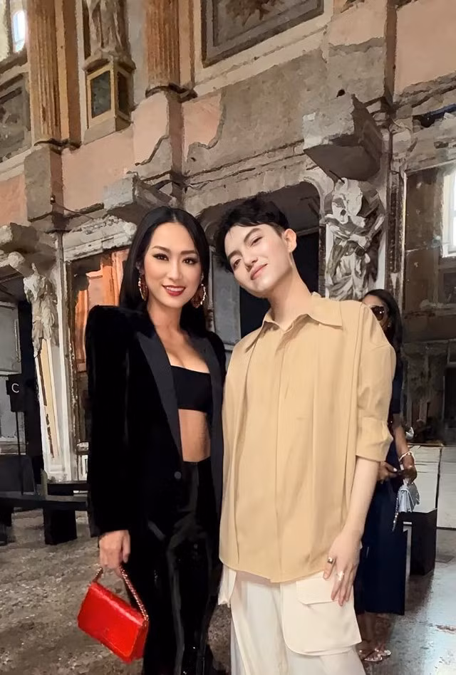 Quỳnh Thy ngưỡng mộ tài năng của nhà thiết kế Phan Đăng Hoàng