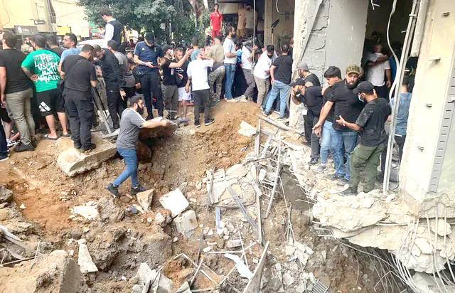 Israel tấn công nhiều mục tiêu ở Lebanon khiến ít nhất 37 người thiệt mạng. Ảnh: AFP