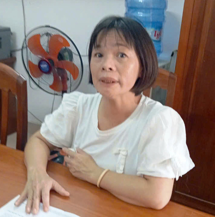 Đối tượng truy nã Lê Thị Mỹ Trang bị bắt giữ khi đang lẩn trốn tại huyện Tuy Phước, tỉnh Bình Định. Ảnh: Văn phòng CQCSĐT/Công an tỉnh cung cấp Đối tượng truy nã Lê Thị Mỹ Trang bị bắt giữ khi đang lẩn trốn tại huyện Tuy Phước, tỉnh Bình Định. Ảnh: Văn phòng CQCSĐT/Công an tỉnh cung cấp
