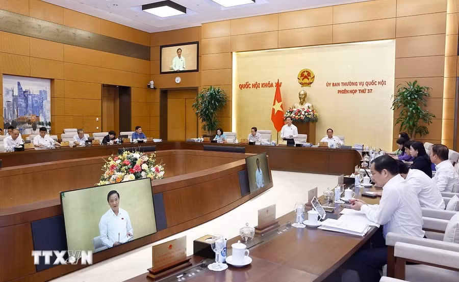 Quang cảnh phiên họp. (Ảnh: Doãn Tấn/TTXVN)