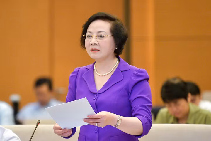 Bộ trưởng Nội vụ Phạm Thị Thanh Trà. (Ảnh: quochoi.vn)