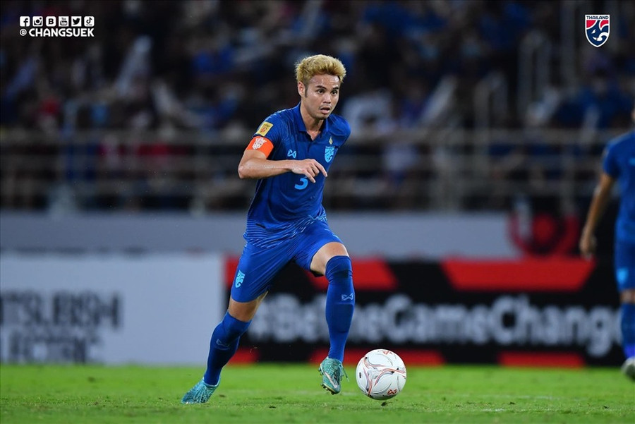 Tiền vệ Theerathon là đại diện Đông Nam Á có vị trí cao nhất khi xếp thứ 9 bảng xếp hạng. Ảnh: FAT Tiền vệ Theerathon là đại diện Đông Nam Á có vị trí cao nhất khi xếp thứ 9 bảng xếp hạng. Ảnh: FAT