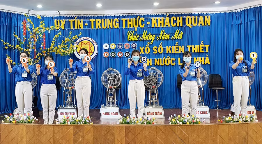 Trong tháng 1-2023, doanh thu xổ số kiến thiết của Công ty TNHH Xổ số kiến thiết tỉnh Gia Lai đạt 55,8 tỷ đồng. Ảnh: Sơn Ca