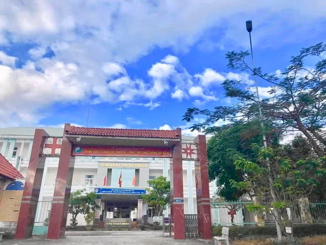 Bệnh viện Y học cổ truyền - Phục hồi chức năng tỉnh Kon Tum. Ảnh: Thiên Ân