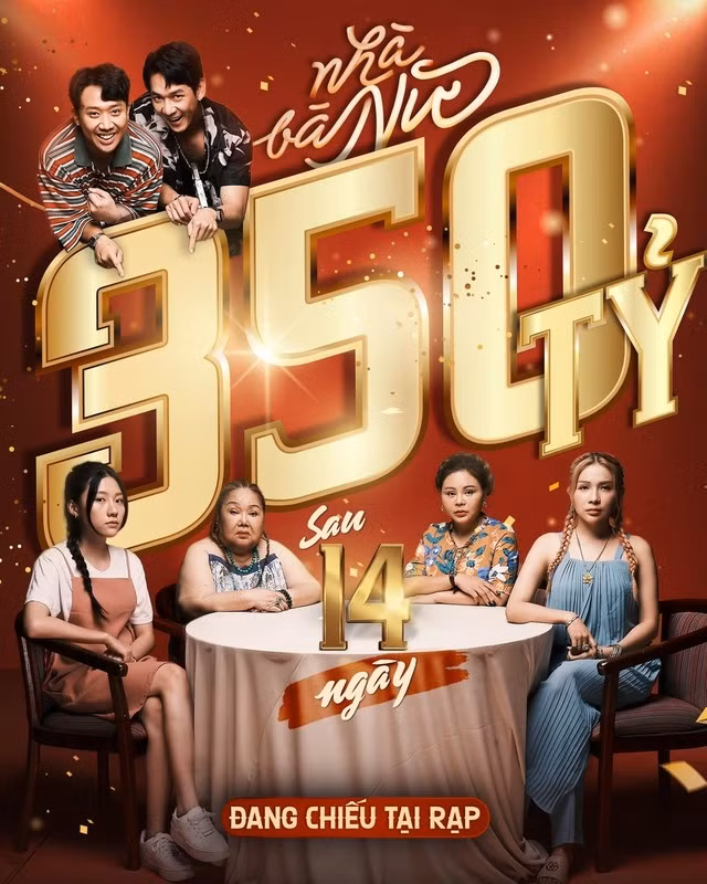 Nhà bà Nữ đang xô đổ hàng loạt kỷ lục về doanh thu dành cho một bộ phim Việt Nam. Ảnh: ĐPCC Nhà bà Nữ đang xô đổ hàng loạt kỷ lục về doanh thu dành cho một bộ phim Việt Nam. Ảnh: ĐPCC