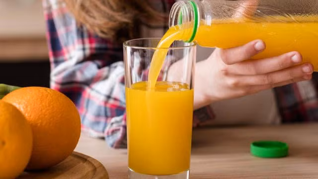 Nước ép cam. Ảnh: Shutterstock