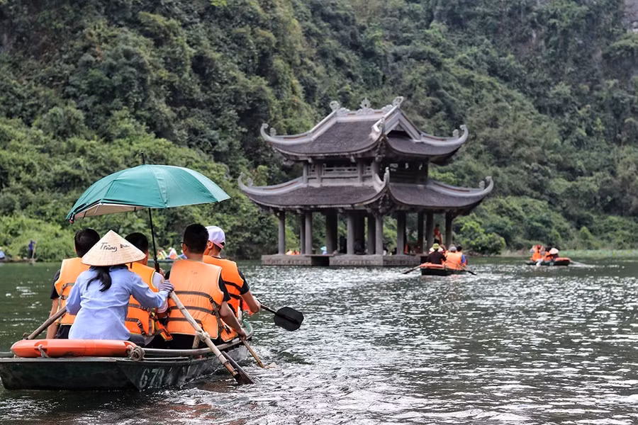 Du lịch nội địa được coi là động lực chính của ngành du lịch Việt Nam trong năm 2023. Ảnh: Thu Giang