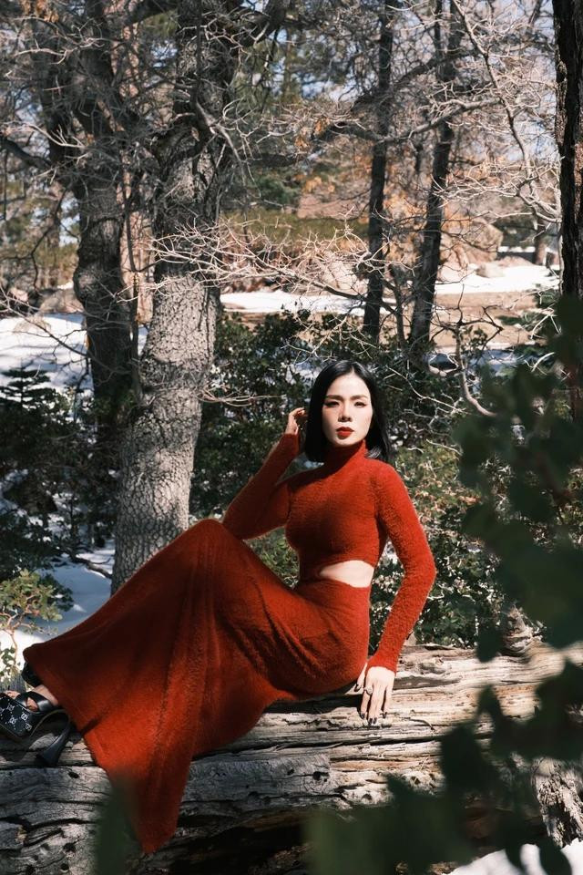 Mặc dù phải ghi hình ở điều kiện thời tiết khắc nghiệt nhưng Lệ Quyên cảm thấy sự hy sinh của mình là xứng đáng.