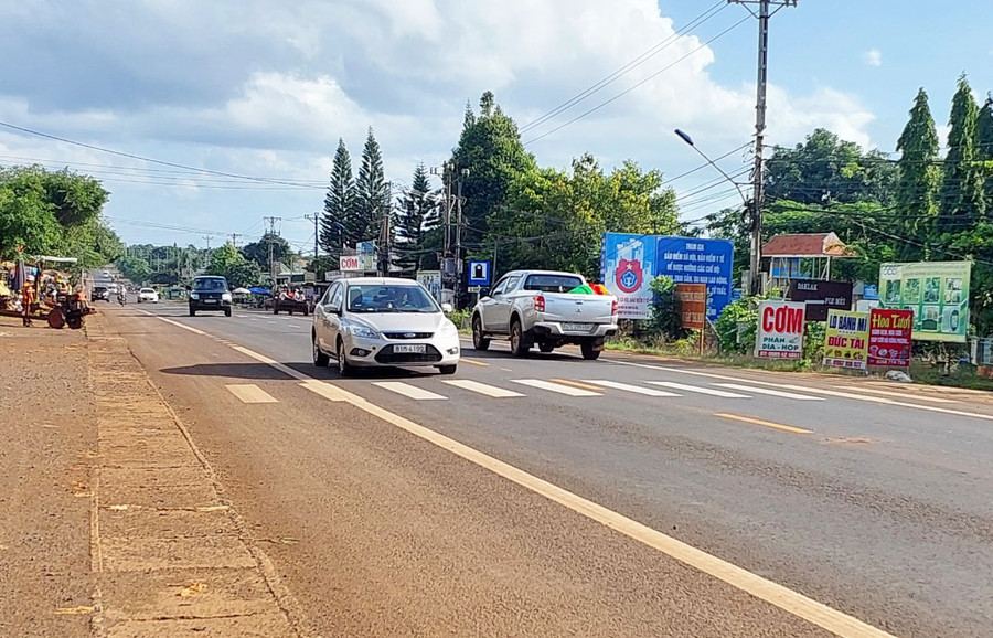 Một góc trung tâm xã Ia Hrú, huyện Chư Pưh. Ảnh: N.D Một góc trung tâm xã Ia Hrú, huyện Chư Pưh. Ảnh: N.D