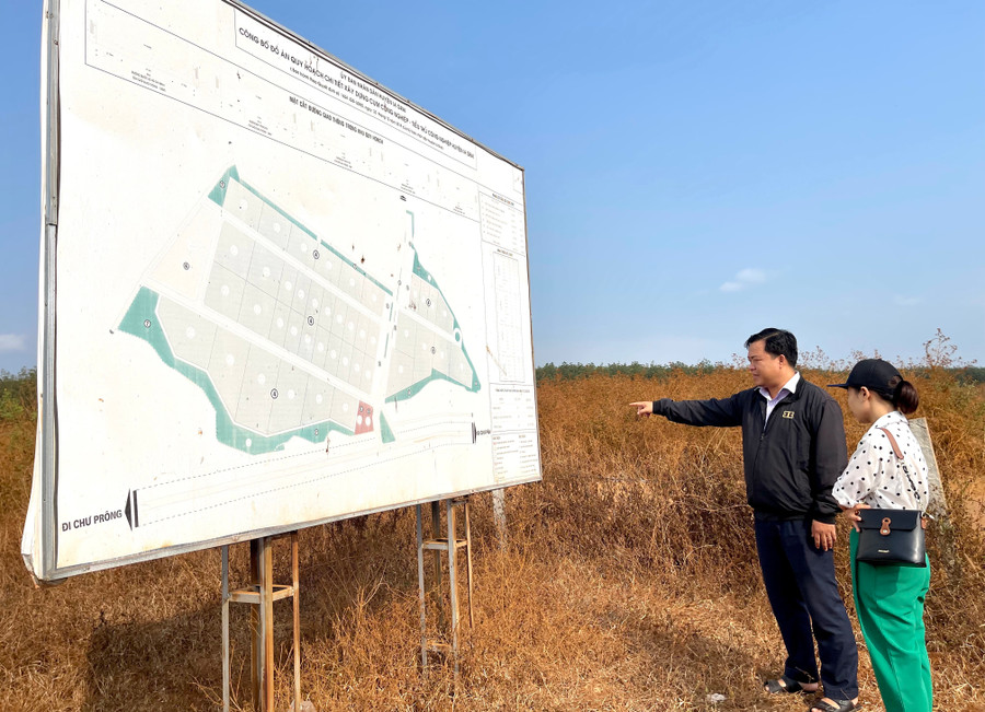 Cụm công nghiệp Ia Grai (huyện Ia Grai) có diện tích 52,69 ha với tổng vốn đầu tư 200 tỷ đồng. Ảnh: V.T Cụm công nghiệp Ia Grai (huyện Ia Grai) có diện tích 52,69 ha với tổng vốn đầu tư 200 tỷ đồng. Ảnh: V.T