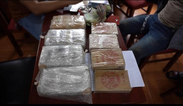 Tang vật vụ án.