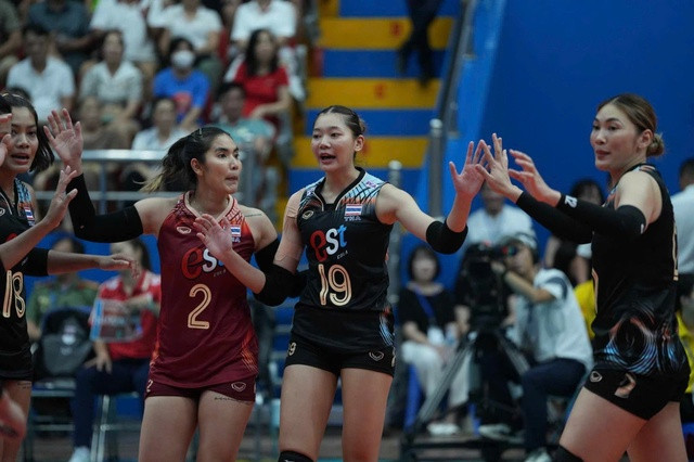 Đội tuyển bóng chuyền nữ Thái Lan khẳng định vẫn thống trị khu vực Đông Nam Á Đội tuyển bóng chuyền nữ Thái Lan khẳng định vẫn thống trị khu vực Đông Nam Á