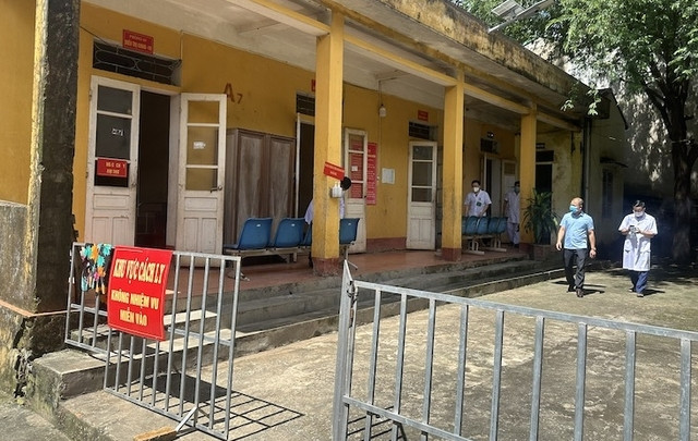 Các trường hợp F1 tiếp xúc với ca bệnh được cách ly. Ảnh: Báo Thanh Hoá