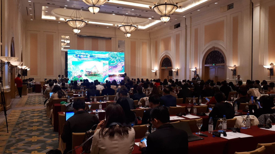 Một chương trình xúc tiến du lịch nước ngoài tổ chức tại Hà Nội.