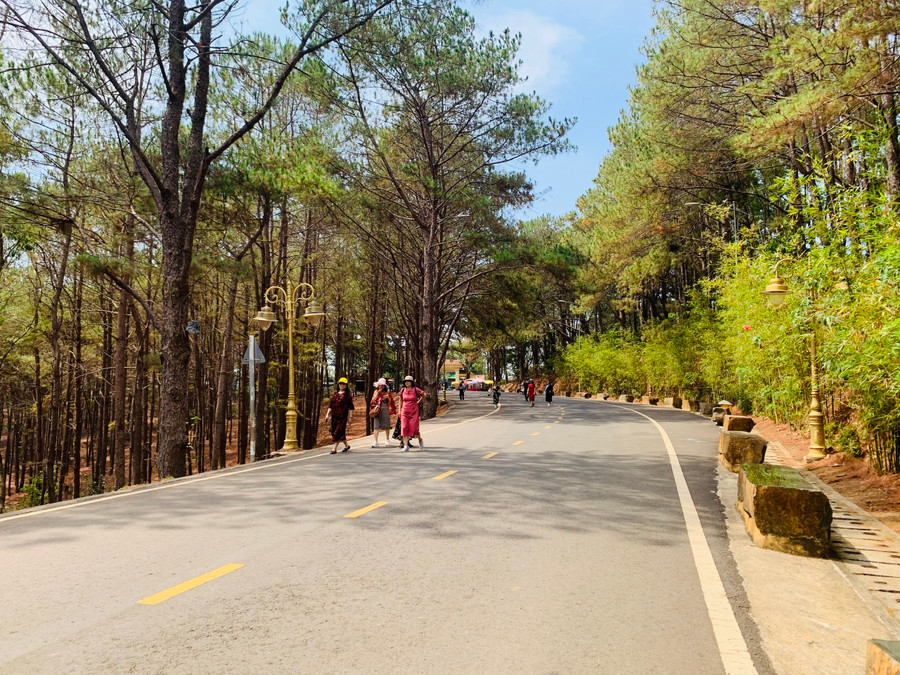 Nhờ triển khai nhiều giải pháp thiết thực, vấn đề vệ sinh môi trường khu vực lâm viên Biển Hồ được cải thiện đáng kể. Ảnh: Nhật Hào