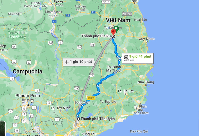 Hành trình chạy trốn gần 500km của Giám đốc người Trung Quốc sát hại nữ kế toán - Ảnh 2. Sau khi gây án, đối tượng đã bỏ trốn cách hiện trường gần 500km thì bị bắt