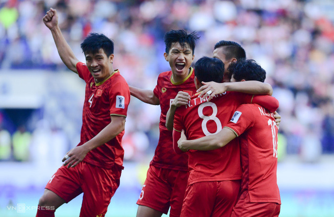 Tuyển Việt Nam từng vào đến tứ kết Asian Cup 2019. Ảnh: Hiếu Lương Tuyển Việt Nam từng vào đến tứ kết Asian Cup 2019. Ảnh: Hiếu Lương