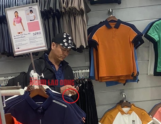 Hành trình chạy trốn gần 500km của Giám đốc người Trung Quốc sát hại nữ kế toán - Ảnh 1. Đối tượng Yang Zhong Wu bị bắt khi đang ở cửa hàng quần áo trên địa bàn TP Pleiku, tỉnh Gia Lai