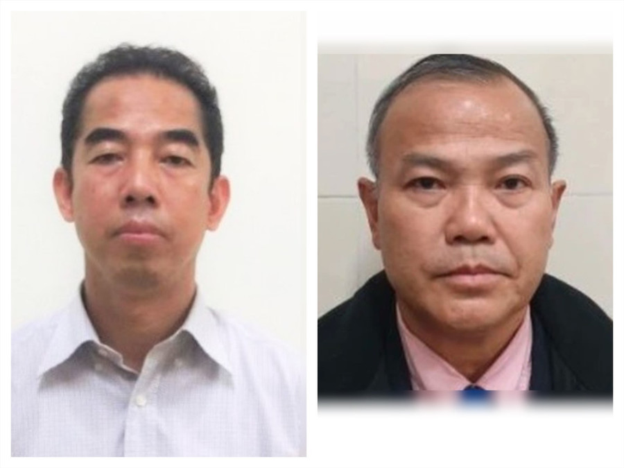 Liên quan đến "chuyến bay giải cứu", các bị can (từ trái sang): Tô Anh Dũng và Vũ Hồng Nam. Ảnh: Công an cung cấp Liên quan đến "chuyến bay giải cứu", các bị can (từ trái sang): Tô Anh Dũng và Vũ Hồng Nam. Ảnh: Công an cung cấp