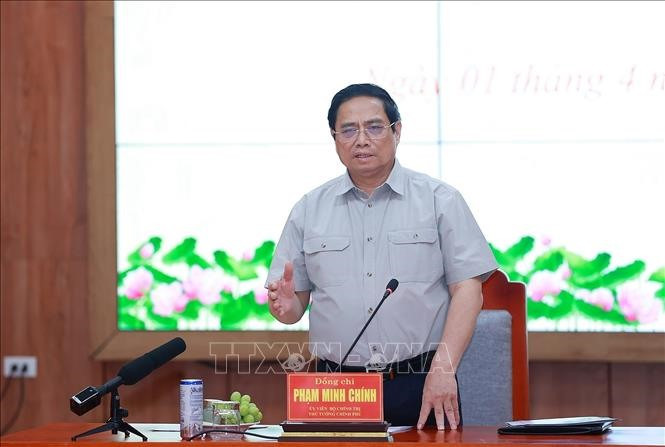 Thủ tướng Chính phủ Phạm Minh Chính phát biểu tại hội nghị. Ảnh: TTXVN Thủ tướng Chính phủ Phạm Minh Chính phát biểu tại hội nghị. Ảnh: TTXVN