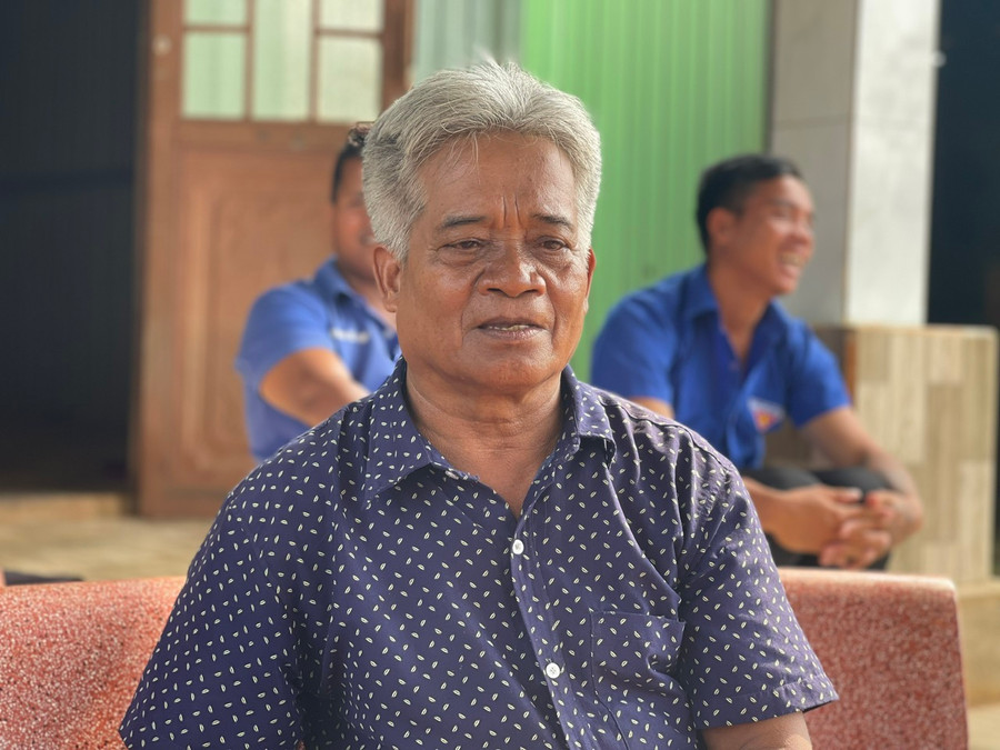 Già Nhen luôn là điểm tựa tinh thần cho cấp ủy, người dân làng Bẹk, xã Ia Bă. Ảnh: P.D Già Nhen luôn là điểm tựa tinh thần cho cấp ủy, người dân làng Bẹk, xã Ia Bă. Ảnh: P.D